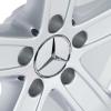 Mercedes 5 Spoke [221-18] Titanium Silver Wheel Img 4