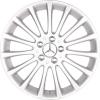 Mercedes 15 Spoke [218-18] Titanium Silver Wheel Img 1