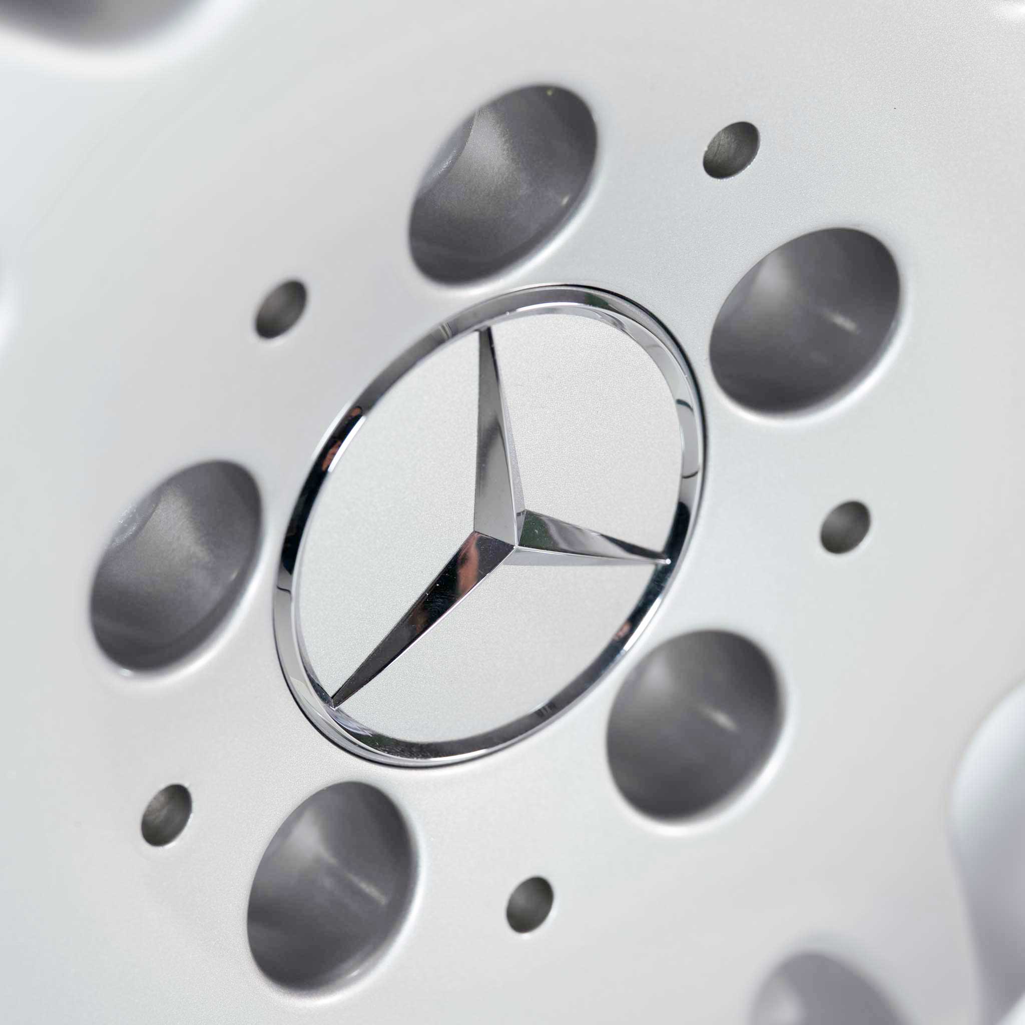 Mercedes 7 Twin Spoke [639-16] Standard Silver Alloy Wheel Product Image #4