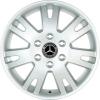 Mercedes 7 Twin Spoke [906-17] Titanium Silver Wheel Img 1