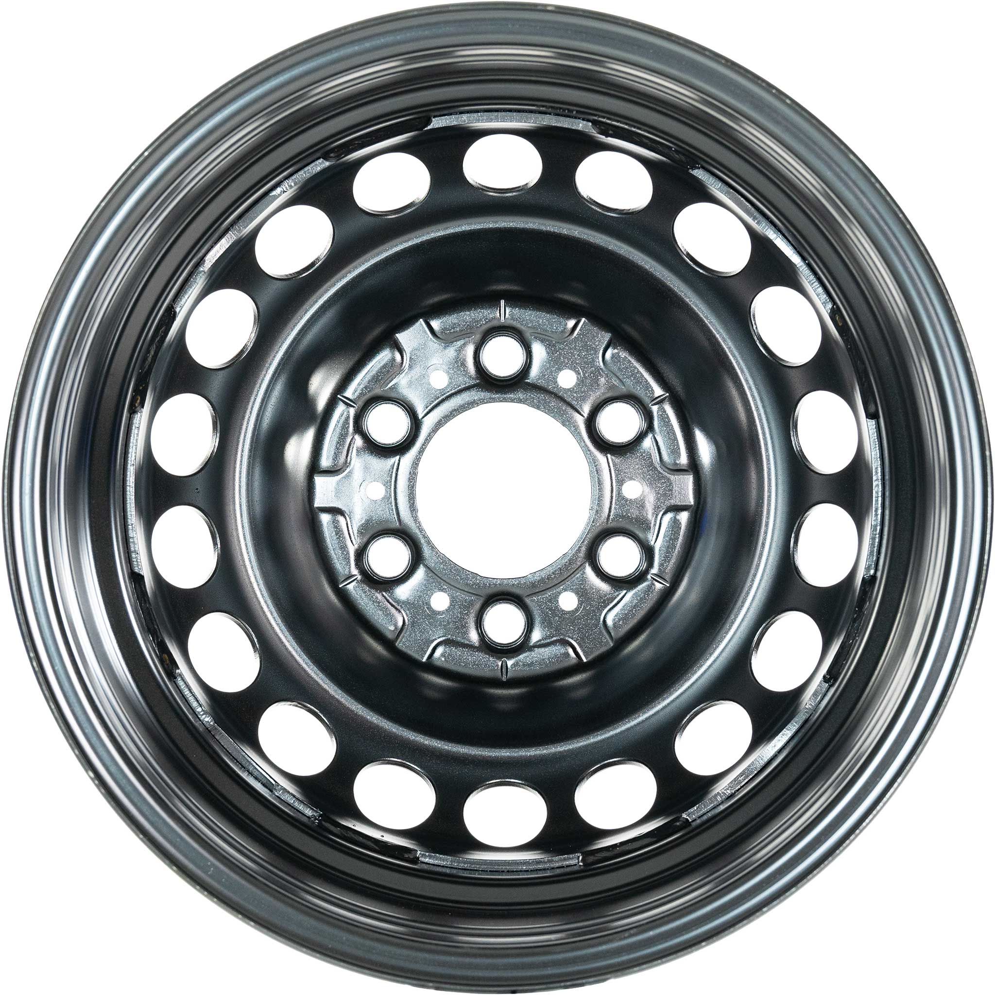 Mercedes Steel Black Alloy Wheel Product Image #3