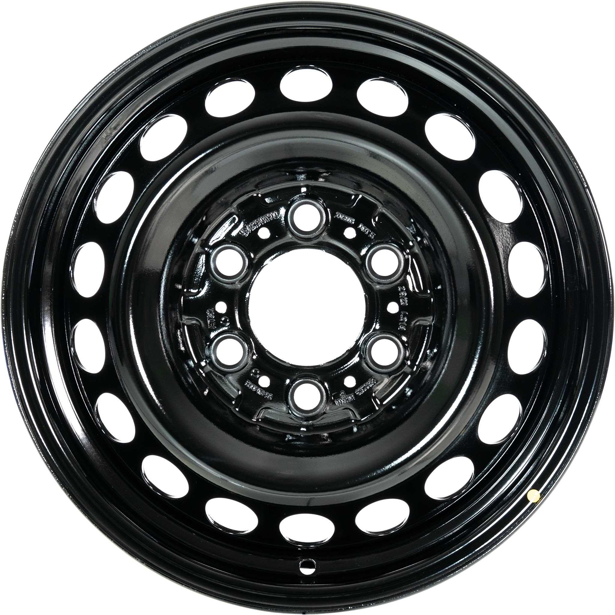 Mercedes Steel Black Alloy Wheel Product Image #1