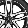 Mercedes 5 Twin Spoke [156-18] Gloss Black with High Sheen Wheel Img 2