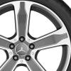 Mercedes 5 Spoke [156-19] Tremolite Metallic with High Sheen Wheel Img 2