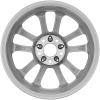 Mercedes 5 Twin Spoke [156-17] Vanadium Silver Wheel Img 3