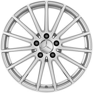 18" Mercedes Multispoke [156-18] Vanadium Silver alloy wheel