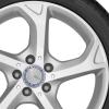 Mercedes 5 Spoke [156-18] Vanadium Silver Wheel Img 2