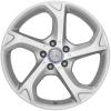 Mercedes 5 Spoke [156-18] Vanadium Silver Wheel Img 1