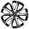 Mercedes 5 Twin Spoke [156-18] Gloss Black with High Sheen Wheel Img 1