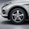 Mercedes 5 Spoke [166-19] Titanium Silver Wheel Img 4