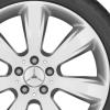Mercedes 7 Spoke [166-19] Titanium Silver Wheel Img 2