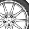 Mercedes 10 Spoke [166-18] Titanium Silver Wheel Img 2