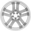 Mercedes 5 Twin Spoke [166-19] Titanium Silver Wheel Img 3