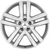 Mercedes 5 Twin Spoke [166-19] Titanium Silver Wheel Img 1
