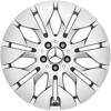 Mercedes 7 Twin Spoke [166-18] Titanium Silver Wheel Img 1