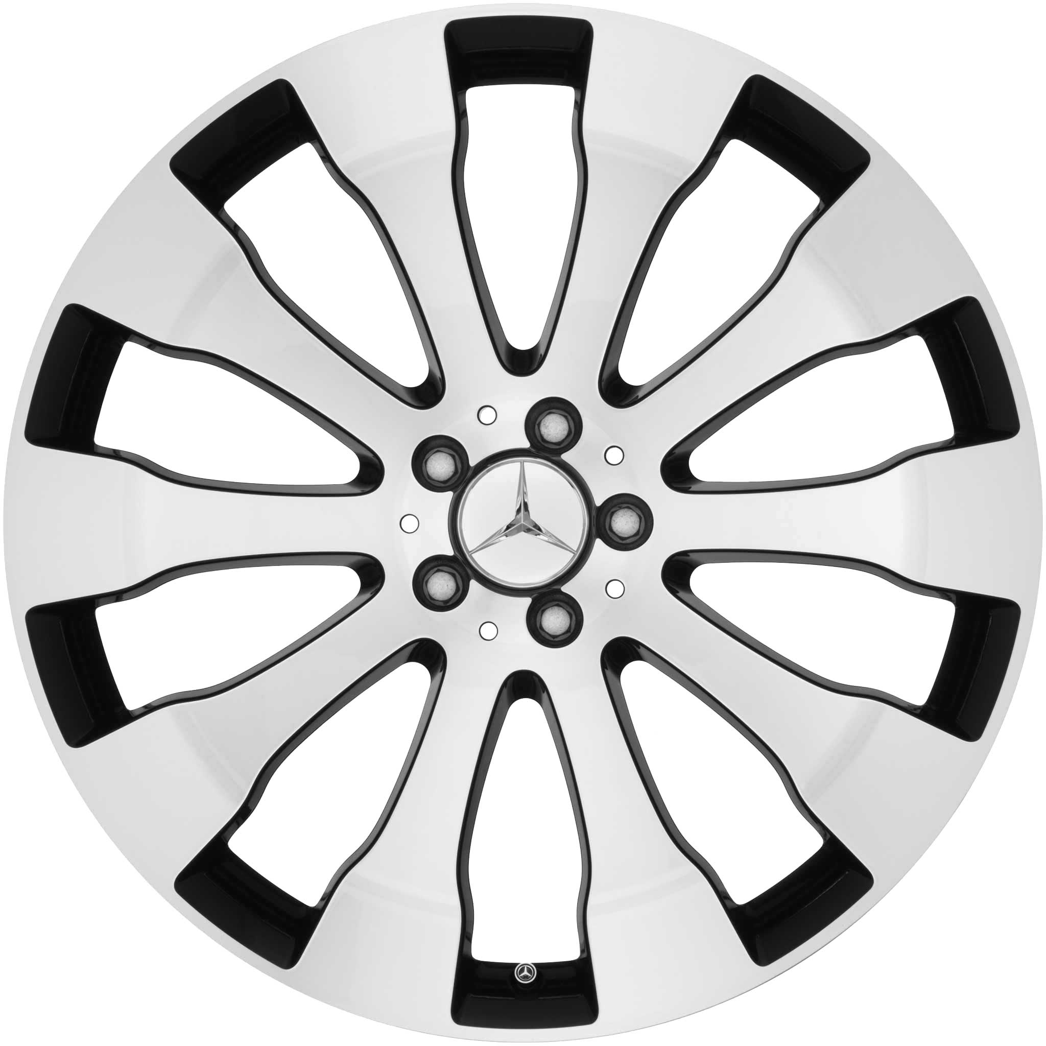 Mercedes 10 Spoke [166-21] Gloss Black with High Sheen Alloy Wheel Product Image #1