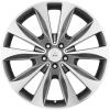 Mercedes 10 Spoke [166-20] Himalaya Grey with High Sheen Wheel Img 1