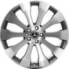 Mercedes 5 Twin Spoke [166-20] Himalaya Grey with High Sheen Wheel Img 1