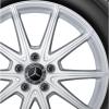 Mercedes 5 Twin Spoke [167-18] Vanadium Silver Wheel Img 2
