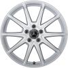Mercedes 5 Twin Spoke [167-18] Vanadium Silver Wheel Img 1