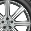 Mercedes 8 Spoke [167-20] Himalaya Grey with High Sheen Wheel Img 2