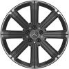 Mercedes 8 Spoke [167-20] Gloss Black with High Sheen Rim Edge Wheel Img 1