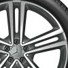 Mercedes 5 Twin Spoke [167-21] Himalaya Grey with High Sheen Wheel Img 2