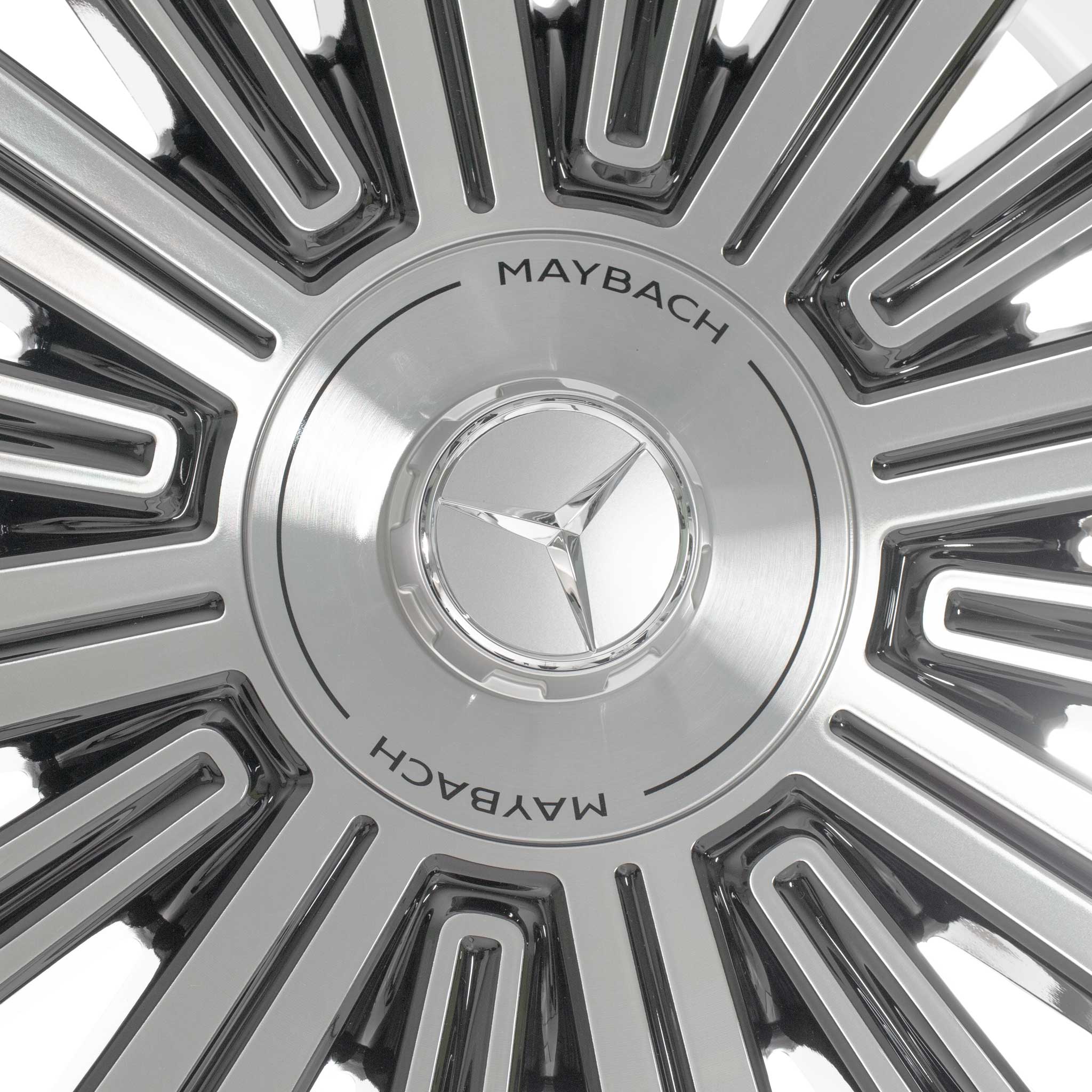 Mercedes Maybach Multi Spoke [167-22] Gloss Back with High Sheen Alloy Wheel Product Image #4