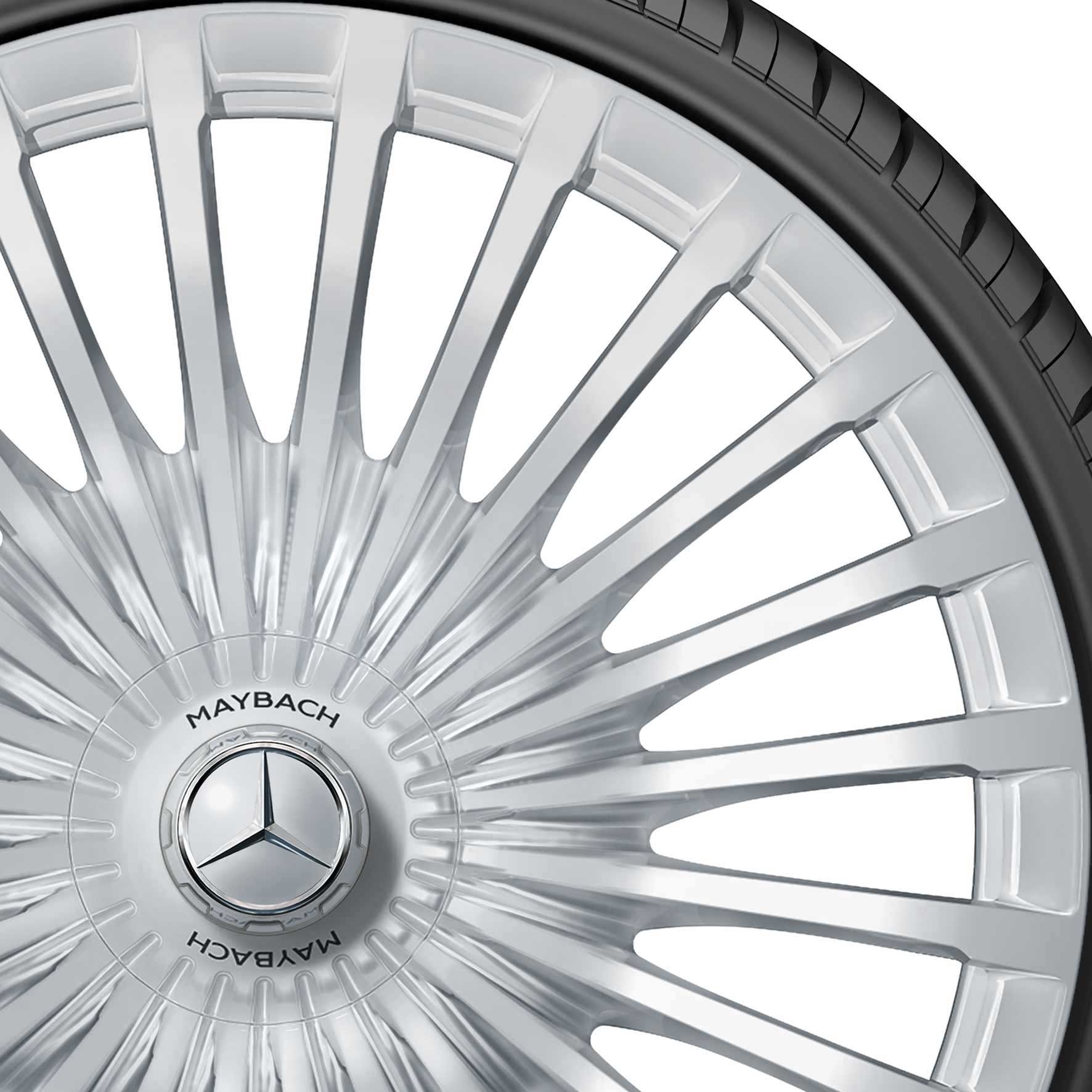 Mercedes Maybach Multi Spoke [167-23] Clear Lacquer with High Sheen Alloy Wheel Product Image #2