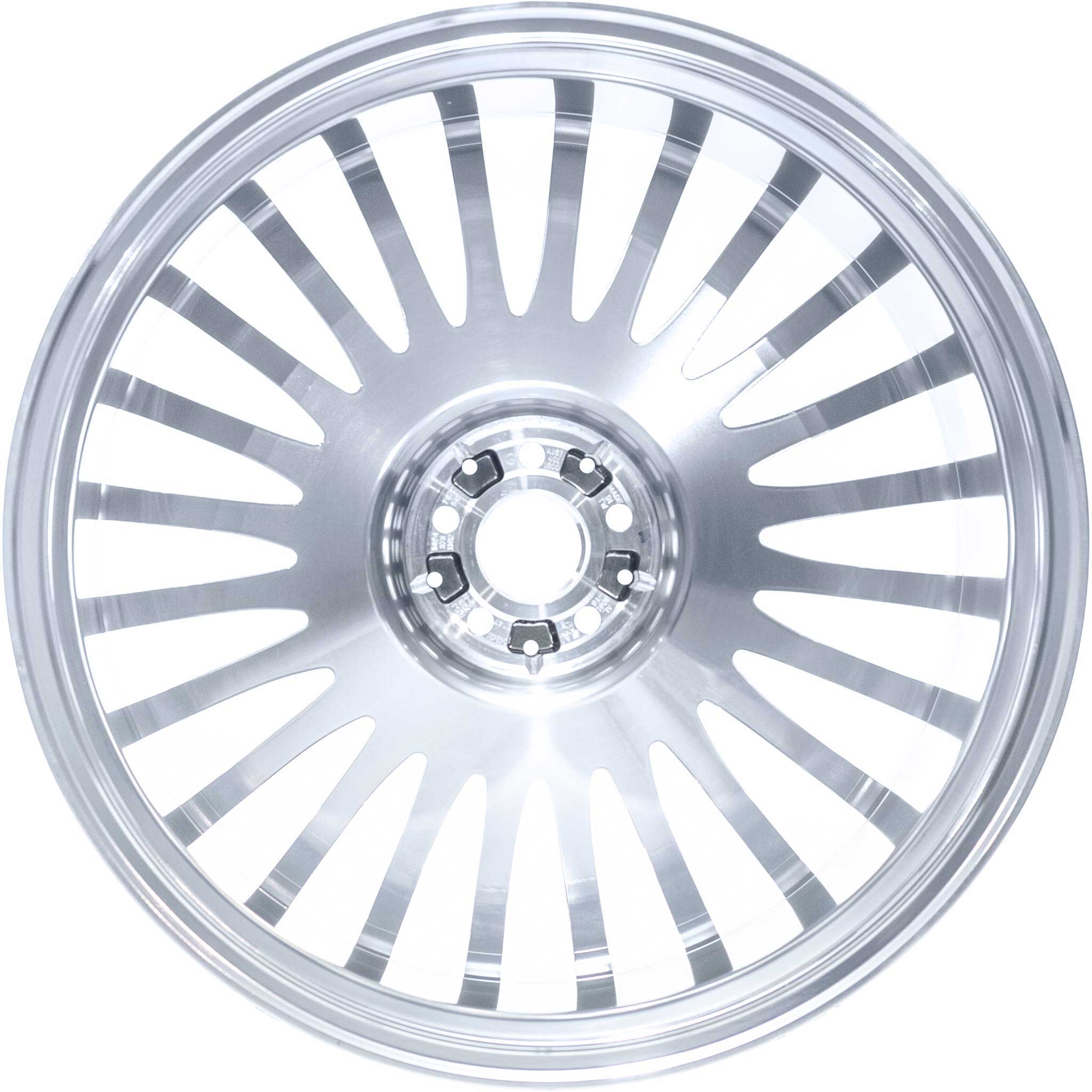 Mercedes Maybach Multi Spoke [167-23] Clear Lacquer with High Sheen Alloy Wheel Product Image #4