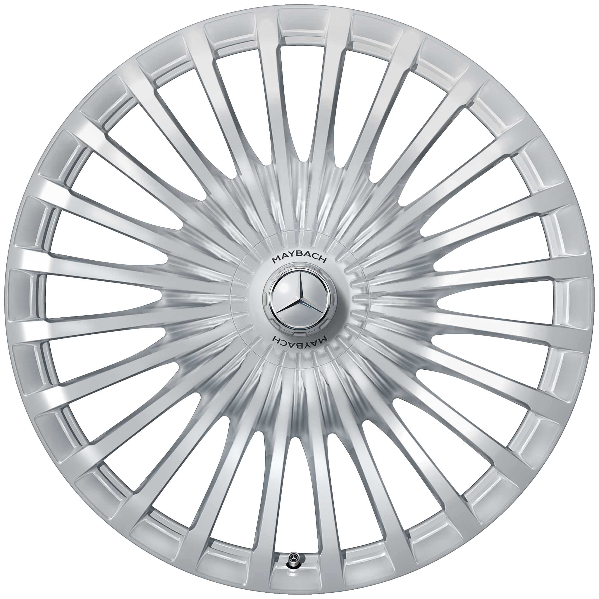 Mercedes Maybach Multi Spoke [167-23] Clear Lacquer with High Sheen Alloy Wheel Product Image #1