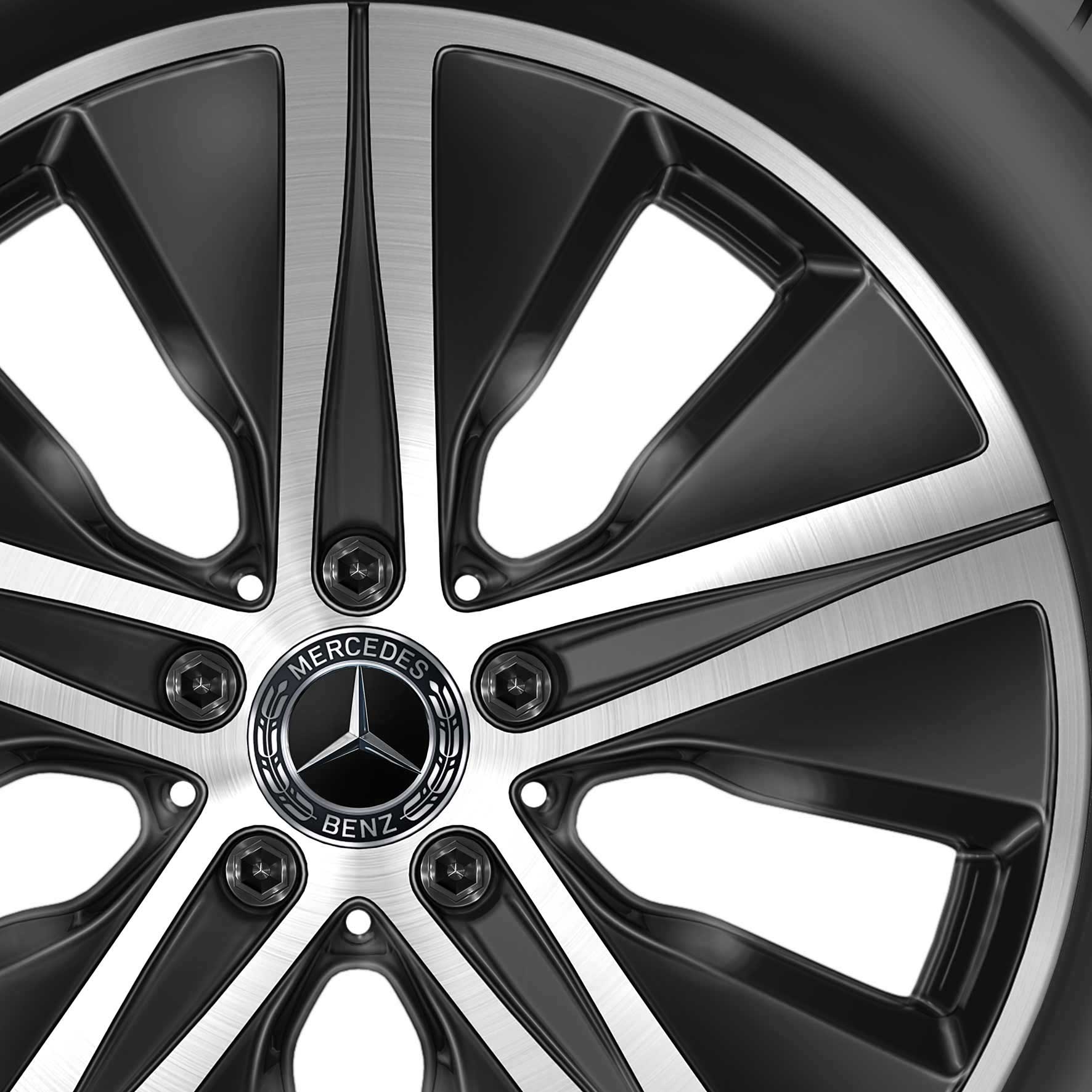 Mercedes 5 Hole [167-18] Gloss Black with High Sheen Alloy Wheel Product Image #2