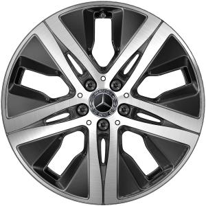 19" Mercedes 5 Hole [167-19] Gloss Black with High Sheen alloy wheel