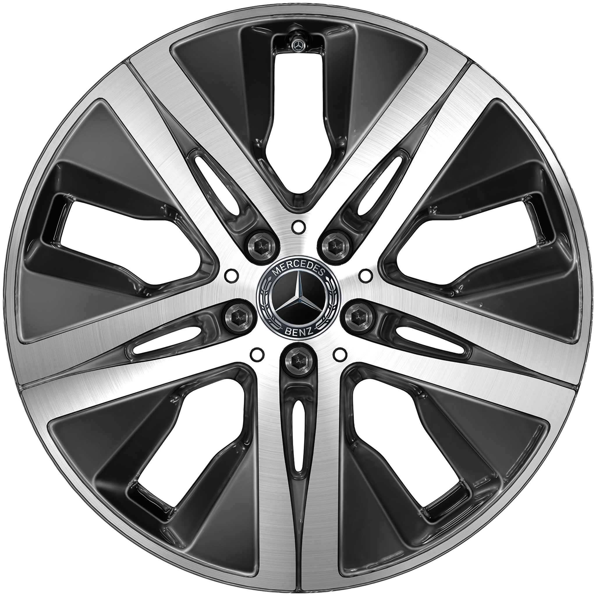 Mercedes 5 Hole [167-19] Gloss Black with High Sheen Alloy Wheel Product Image #1