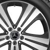 Mercedes 5 Twin Spoke [167-19] Gloss Black with High Sheen Wheel Img 2
