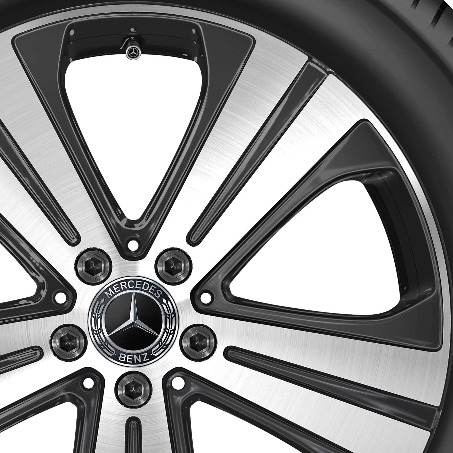 Mercedes 5 Twin Spoke [167-19] Gloss Black with High Sheen Alloy Wheel Product Image #2