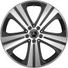 Mercedes 5 Twin Spoke [167-19] Gloss Black with High Sheen Wheel Img 1