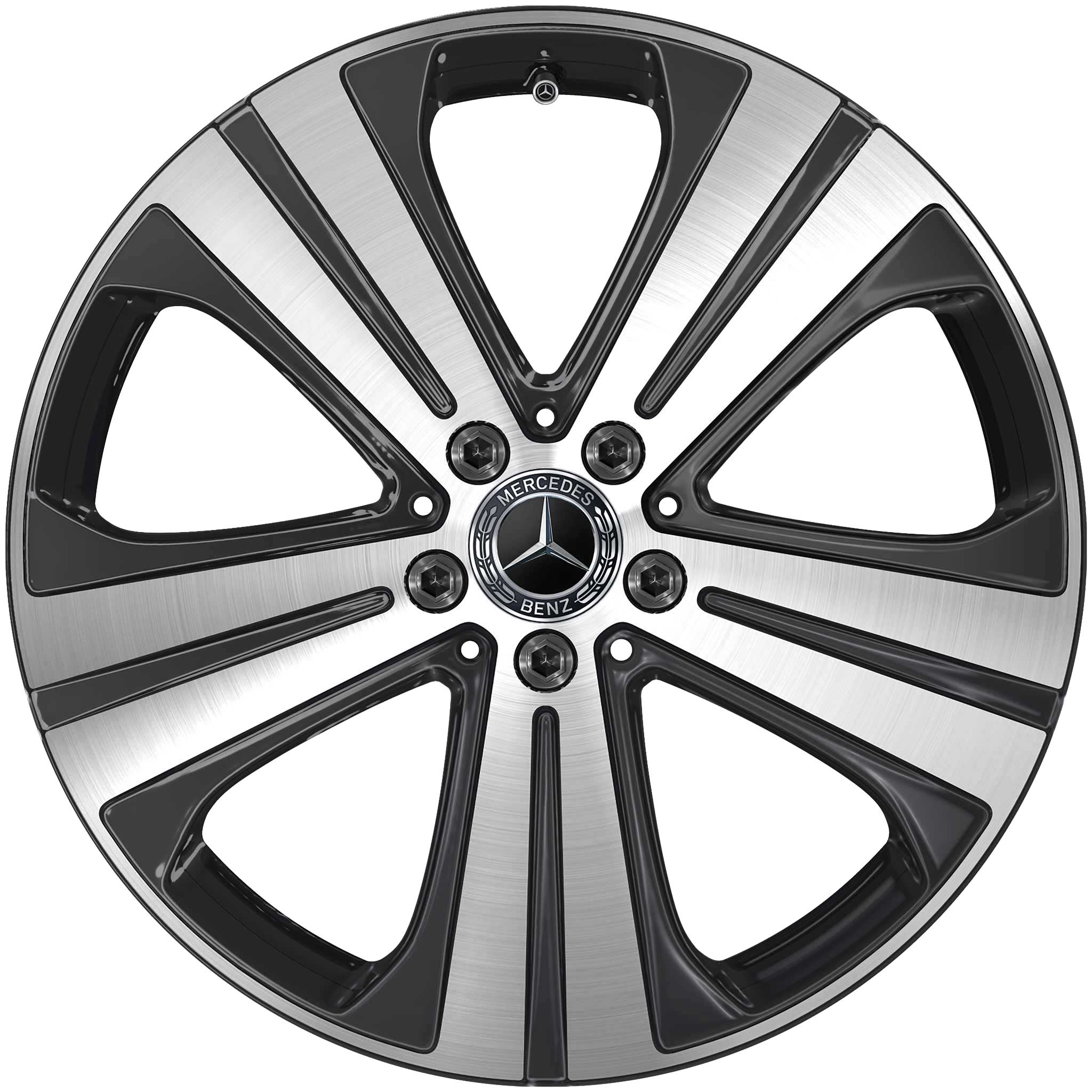 Mercedes 5 Twin Spoke [167-19] Gloss Black with High Sheen Alloy Wheel Product Image #1