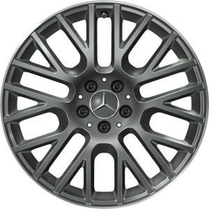 19" Mercedes Y Multispoke [167-19] Himalaya Grey alloy wheel