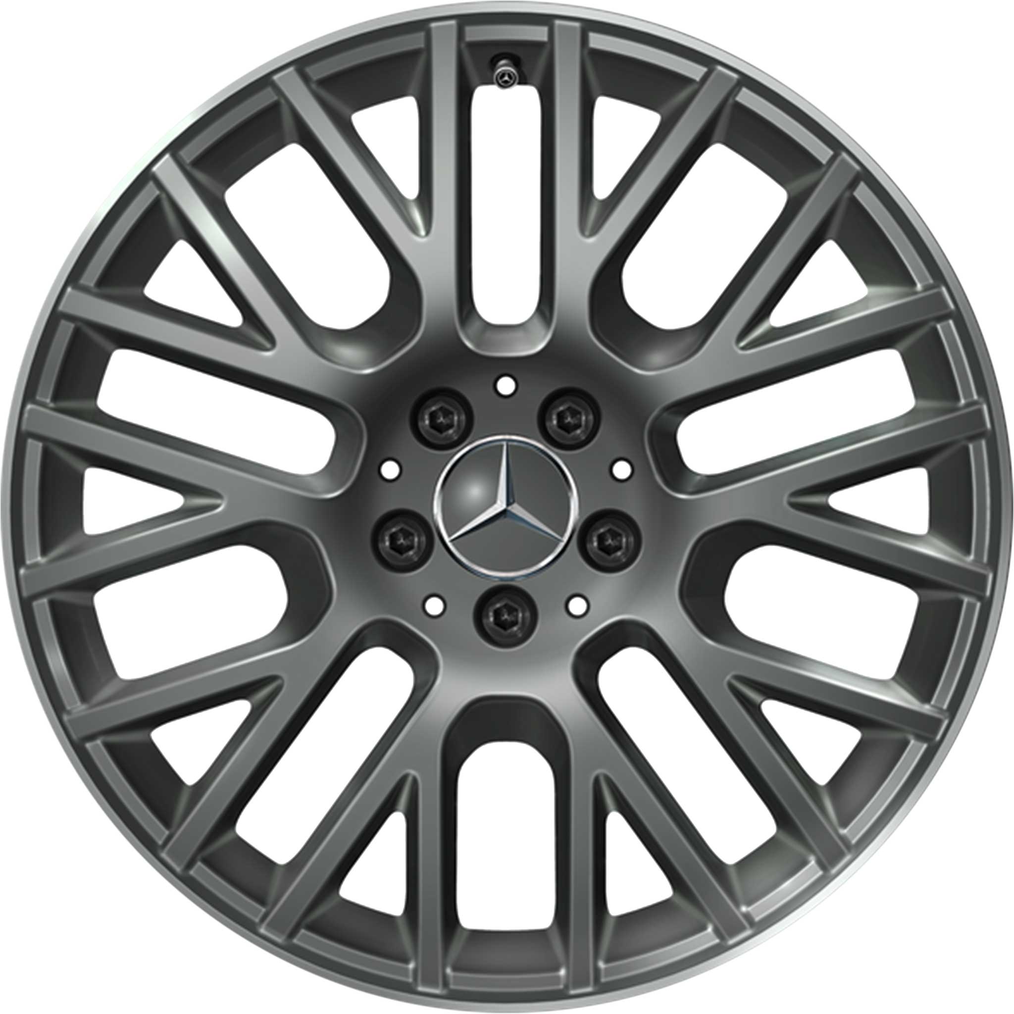Mercedes Y Multispoke [167-19] Himalaya Grey Alloy Wheel Product Image #1