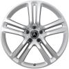 Mercedes 5 Twin Spoke [167-20] Vanadium Silver Wheel Img 1