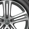 Mercedes 5 Twin Spoke [167-20] Matt Himalaya Grey with High Sheen Wheel Img 2