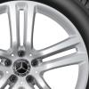 Mercedes 5 Twin Spoke [167-20] Vanadium Silver Wheel Img 2