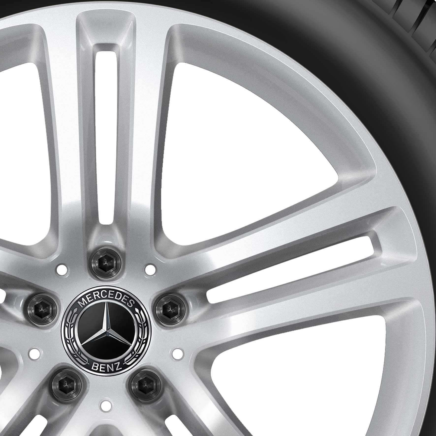 Mercedes 5 Twin Spoke [167-20] Vanadium Silver Alloy Wheel Product Image #2