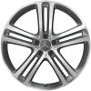Mercedes 5 Twin Spoke [167-20] Matt Himalaya Grey with High Sheen Wheel Img 1