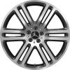 Mercedes 5 Twin Spoke [167-21] Gloss Black with High Sheen Wheel Img 1