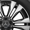 Mercedes 6 Twin Spoke [167-19] Gloss Back with High Sheen Wheel Img 2