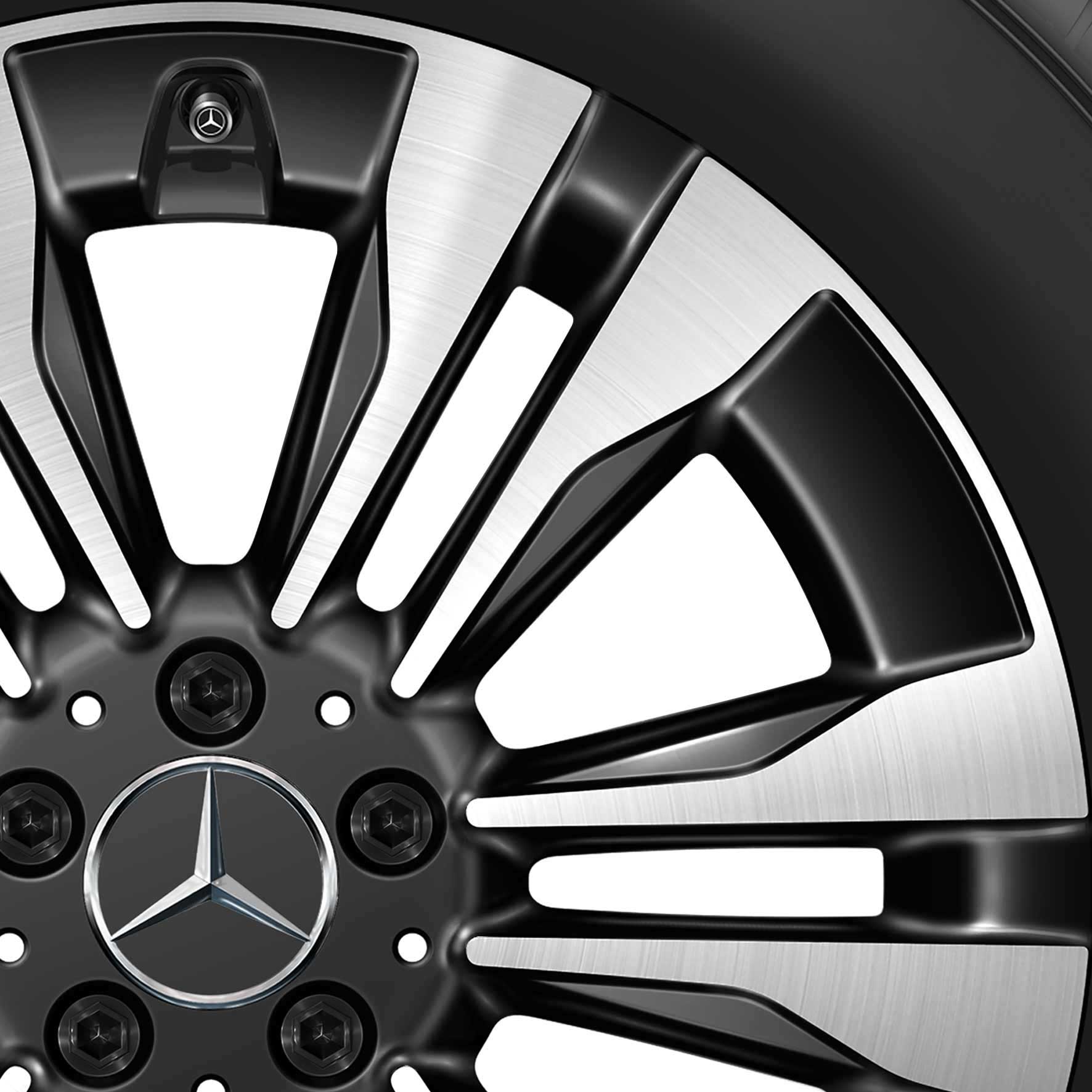 Mercedes 6 Twin Spoke [167-19] Gloss Back with High Sheen Alloy Wheel Product Image #2