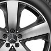 Mercedes 5 Spoke [167-20] Gloss Back with High Sheen Wheel Img 2