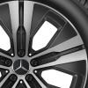 Mercedes 5 Spoke [167-20] Gloss Black with High Sheen Wheel Img 2
